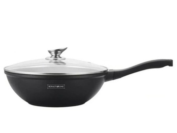 WOK Patelnia 32 cm Powłoka Marmurowa RL-BW32 5,9L