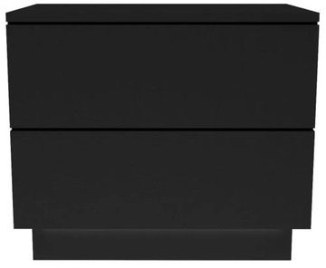 Прикроватная тумбочка SELA S2 - МАТОВЫЙ ЧЕРНЫЙ