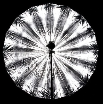 Зонт Quadralite Space 150 серебристый параболический