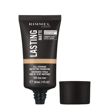 Rimmel London Lasting Matte Full Coverage 30 мл Тональный крем 103 True Ivory
