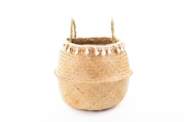 Корзина для игрушек Atmosphera Natural с бахромой 31 х 27 см