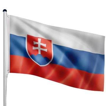 ФЛАГОВАЯ МАЧТА 6,5М ФЛАГОВАЯ МАЧТА + ФЛАГ СЛОВАКИИ
