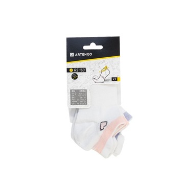 Детские спортивные носки Artengo RS160 Lowedge, 3 пары