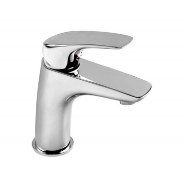 Хромированный смеситель для умывальника