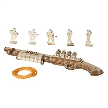 Пазл Robotime Shotgun 3D 170 деталей деревянный - ПОДАРОК