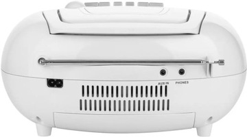 ГОЛОВНОЕ УСТРОЙСТВО БУМБОКС RC-E451W JVC FM CD AUX MP3 USB Белый