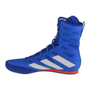 Боксерские кроссовки ADIDAS BOX HOG 4, синие, размер 42, 2/3