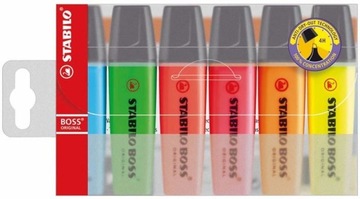 ZAKREŚLACZ STABILO BOSS ORIGINAL KOMPLET 6SZT