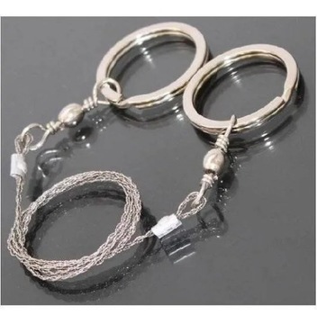 PIŁA RĘCZNA STRUNOWA DO CIĘCIA SURVIVAL STAL kieszonkowa składana