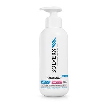 SOLVERX Atopic & Sensitive Skin mydło do rąk w płynie Ocean 250ml P1