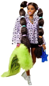 Barbie Extra Moda Lalka i Zwierzątko GXF10