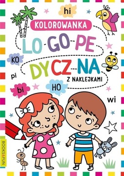 KOLOROWANKI NAKLEJANKI LOGOPEDYCZNE 3