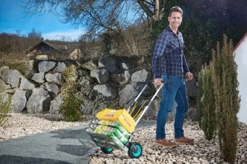 WOLFCRAFT Wózek transportowy TS850 TERENOWY 100kg