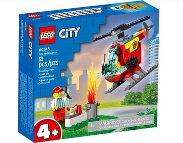 LEGO City 60318 Пожарный вертолет