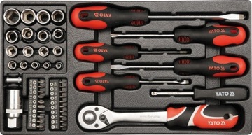 НАБОР ИНСТРУМЕНТОВ YATO МЕТАЛЛИЧЕСКАЯ КОРОБКА YT-38951