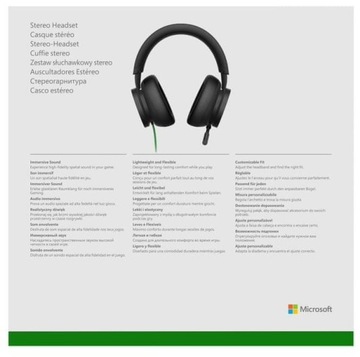 Стереогарнитура MICROSOFT для серии Xbox