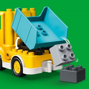 LEGO Duplo 10931 Грузовик и гусеничный экскаватор