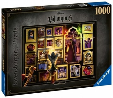 Пазл Ravensburger Villainous 1000 Диснеевские злодеи Джафар 15023