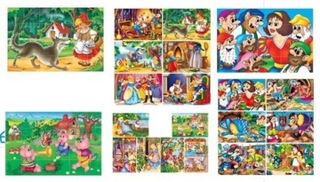 Блоки с картинками Адамиго, 24 предмета.