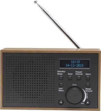 Сетевое радио DAB+ FM Денвер DAB-46