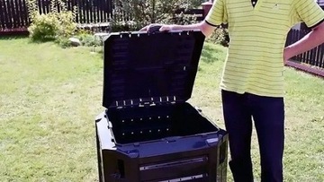 Компостер Prosperplast 1 чаша 220 л, черный