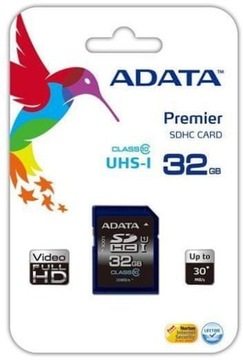 ADATA 32GB SDHC Class 10 USH-I