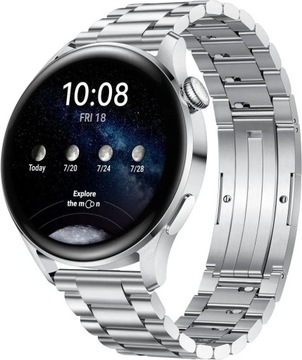 Умные часы Huawei Watch 3 GLL-AL04 Elite, серебристые