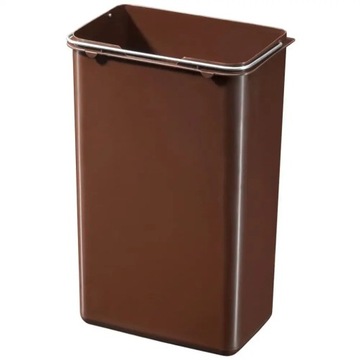 Контейнер для мусора Hailo Oko Duo Plus, размер L, 17 л+9 л, белый