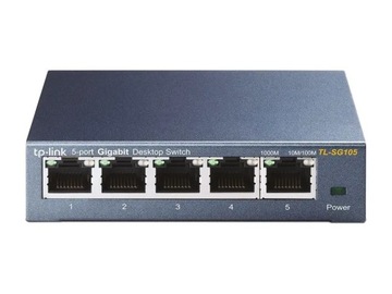 Коммутатор TP-LINK SG105 5x1 ГБ
