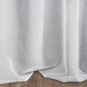 Firana gotowa 135x250cm na przelotkach Eurofirany
