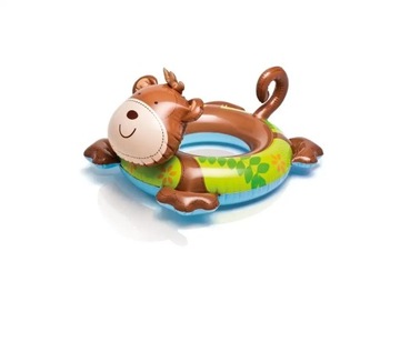 НАДУВНОЕ КОЛЬЦО ДЛЯ ДЕТЕЙ ДЛЯ НАУЧЕНИЯ ПЛАВАТЬ В ВОДЕ LAMA INTEX