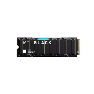 Твердотельный накопитель WD BLACK SN850 NVMe 1 ТБ с радиатором для консоли SONY PS5