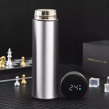 ТЕРМАЛЬНАЯ КРУЖКА ТЕРМОБУТЫЛКА LED TEMPERATURA SMART 500мл
