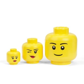 Контейнер для большой головы LEGO Silly Boy