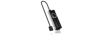 ICY BOX IB-M2HSF-703 Радиатор SSD-накопителя 2 см Черный, Серый 1 шт.