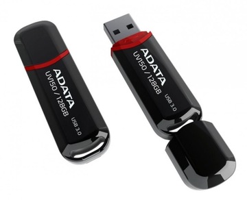ADATA Pendrive UV150 128GB USB3.2 czarny