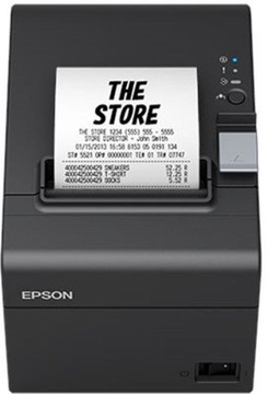 Принтер этикеток Epson TM-T20III, 203 dpi, 250 мм/с, локальная сеть, черный