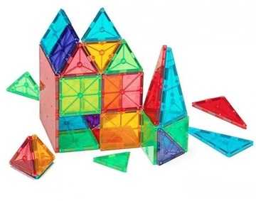 Магнитные кирпичи 100 шт. Magna-Tiles