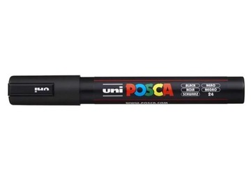 Маркер декоративный, перманентный черный Uni Posca