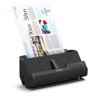 Сканер EPSON ES-C320W A4/ADF20/30 страниц в минуту/WLAN/1,8 кг