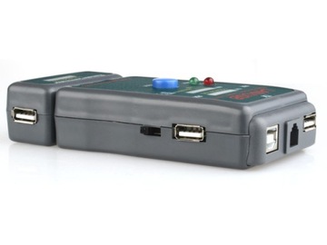 Диодный тестер для кабелей RJ4 5, RJ11, UTP, STP, USB AA/AB