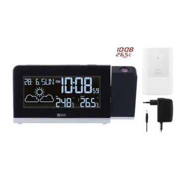 Stacja pogodowa z projektorem E8466