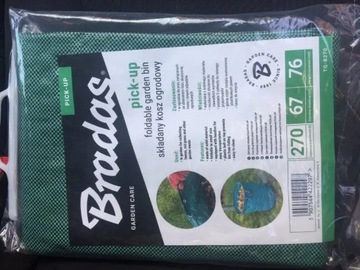 Корзина для листьев садовая, складная, 270 л.