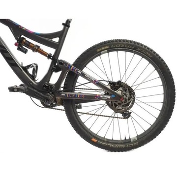 Naklejki na rower Ochrona Ramy Rowerowej MTB AMS - Freeride Fiesta