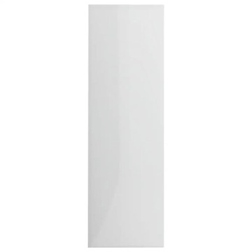 vidaXL Полка глянцевая белая 98x30x98 см ДСП