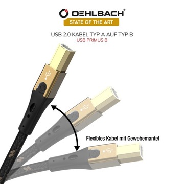 Oehlbach Primus kabel Usb typu B 2.0 - State of