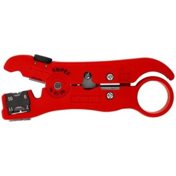Инструмент для зачистки кабеля RG 6 7 11 59 KNIPEX 16 60 06 SB
