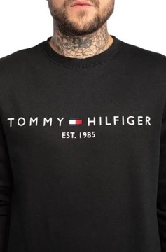 Tommy Hilfiger bluza męska TOMMY LOGO SWEATSHIRT rozmiar XL CZARNA