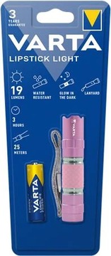 Varta Lipstick Light 16617 Светодиодный фонарик - розовый