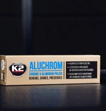 K2 Aluchom 120 G очищает и полирует